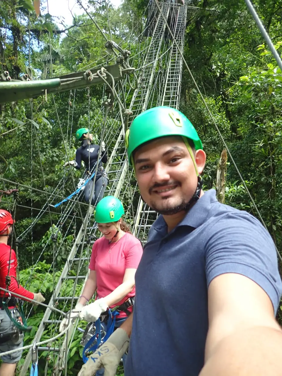 Our team in La Fortuna